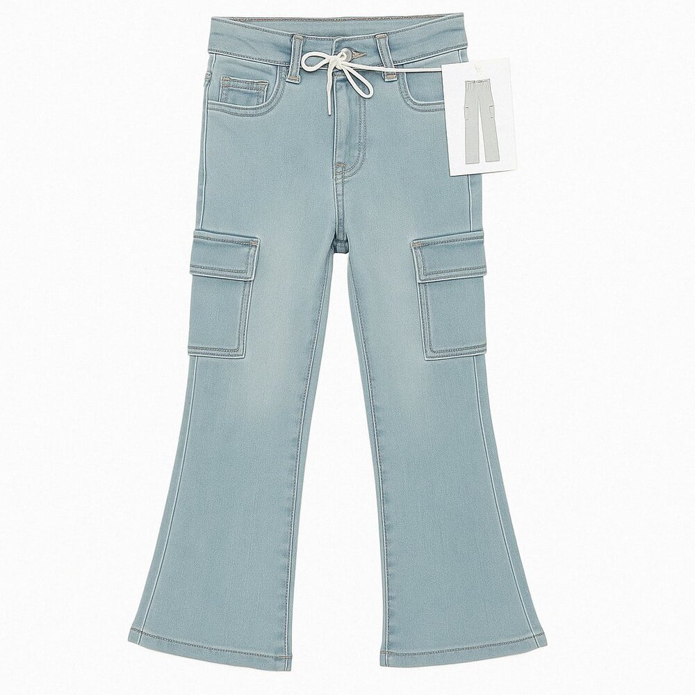 NWT Denim diva girl size five flair leg jeans 5